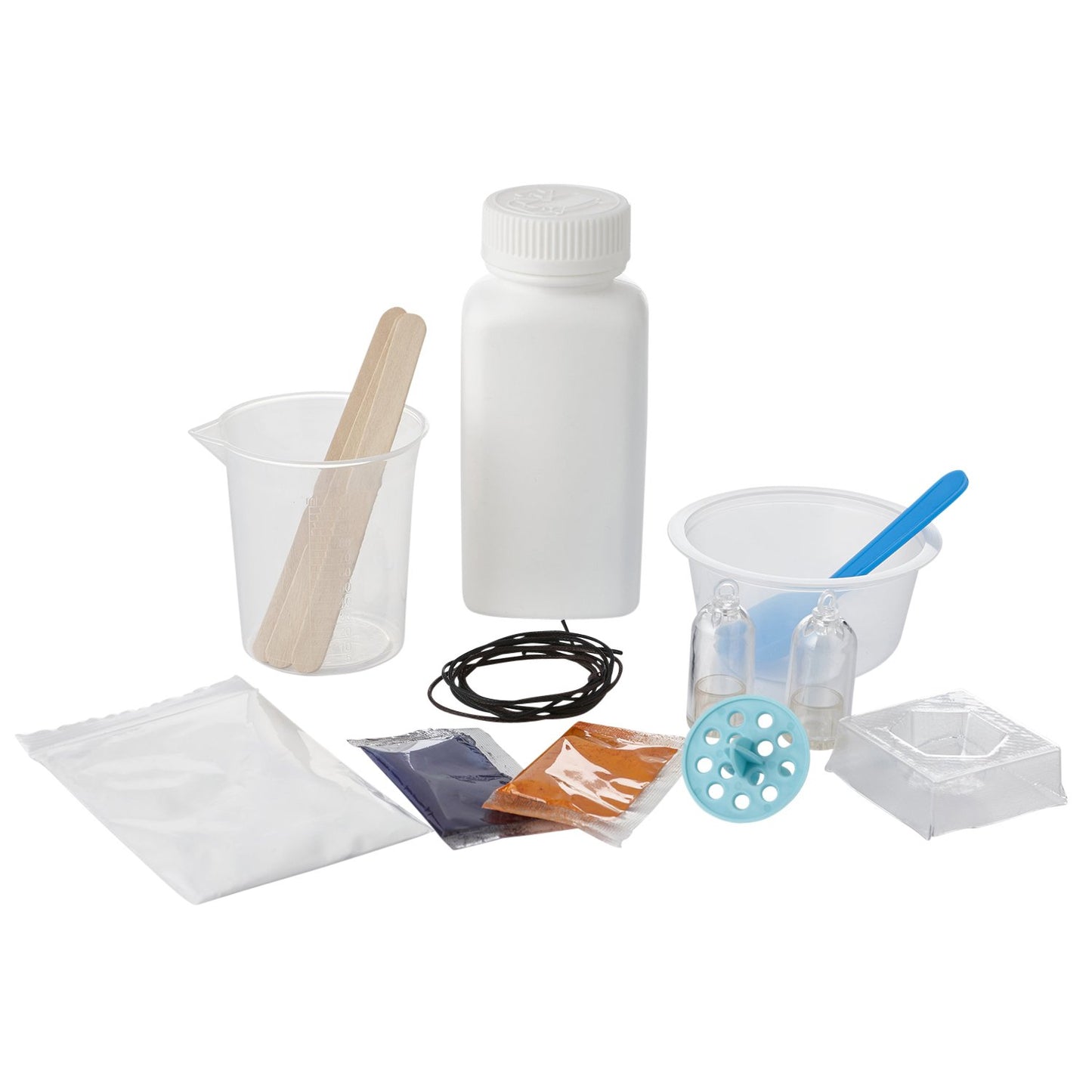 MindWare Science Academy Crystal Jewelry lab - Kids & Teens Grow 1 Crystal Ring and 2 Necklaces with Our 18pc Set - Wild & Weird Experiments for Boys