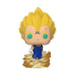 Funko POP! & Tee: DBZ - Majin Vegeta - Glow in The Dark - Medium - Dragon Ball - T-Shirt - Clothes with Collectable Vinyl Figure - Gift Idea - Figure
