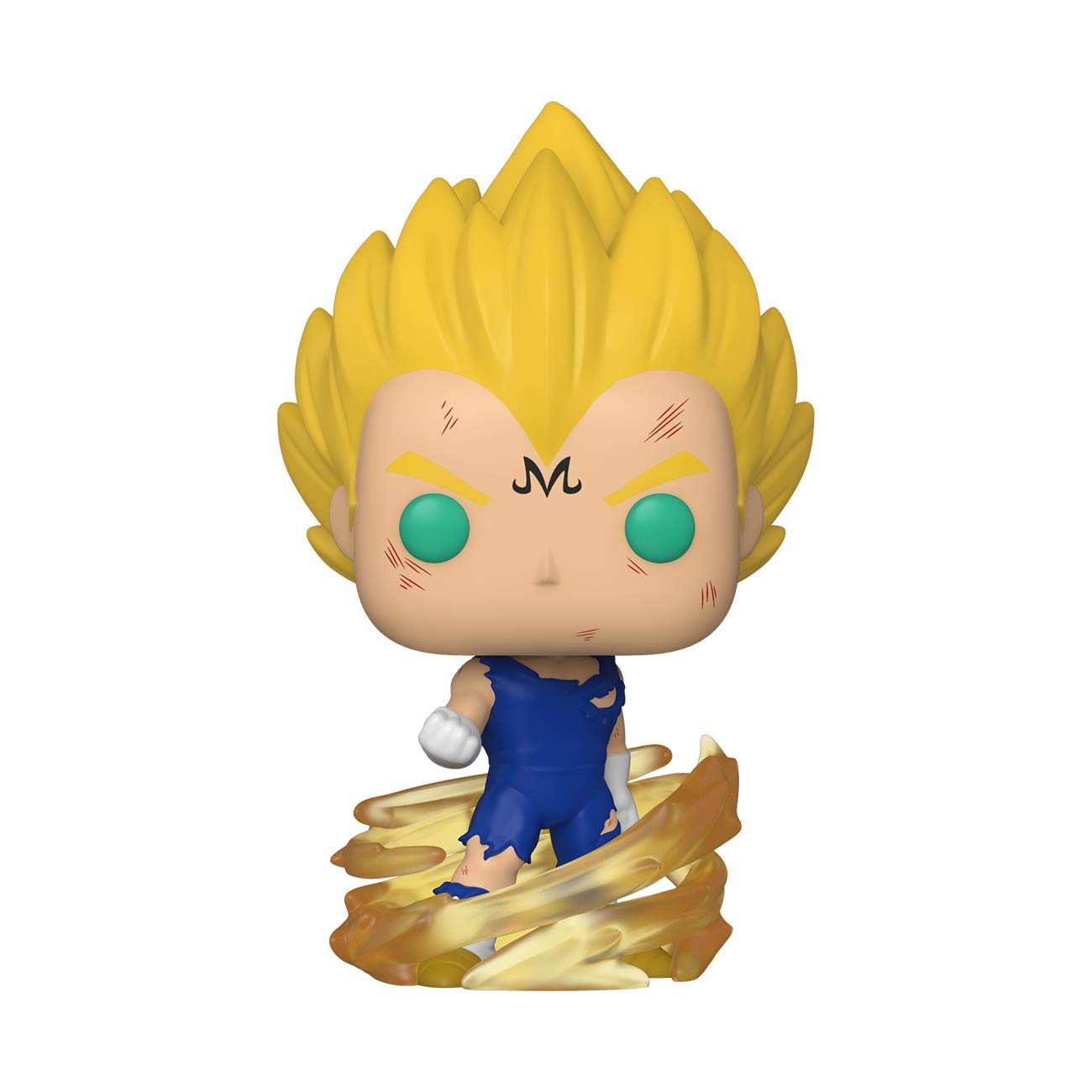 Funko POP! & Tee: DBZ - Majin Vegeta - Glow in The Dark - Medium - Dragon Ball - T-Shirt - Clothes with Collectable Vinyl Figure - Gift Idea - Figure