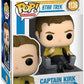 Funko POP Pop! TV: Star Trek - Captain Kirk in Chair Collectible Vinyl Figure, Multicolor, One Size