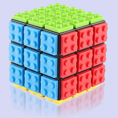 3x3 Speed Cube Black 3x3x3 Magic Speed Cube Puzzles Sturdy and Smooth Speed Cubes Puzzles Toy Montessori STEM Educational Toys Gift for Kids