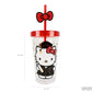 Hello Kitty Graduation Gift Set - Plush Hello Kitty in “Grad” Outfit, Themed Tumbler Cup with Straw, Decorative Ribbon Badge (Officially Licensed