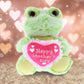 DolliBu Happy Mother's Day Stuffed Animal, Heart Message for Best Mommy, Grandma, Wife, Step Mom, Mama - Cute Soft Adorable Sentiment Plush Teddy Bear