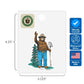 Smokey Bear® 3-Pack Sticker Bundle - Waterproof Stickers for Water Bottles and Laptops