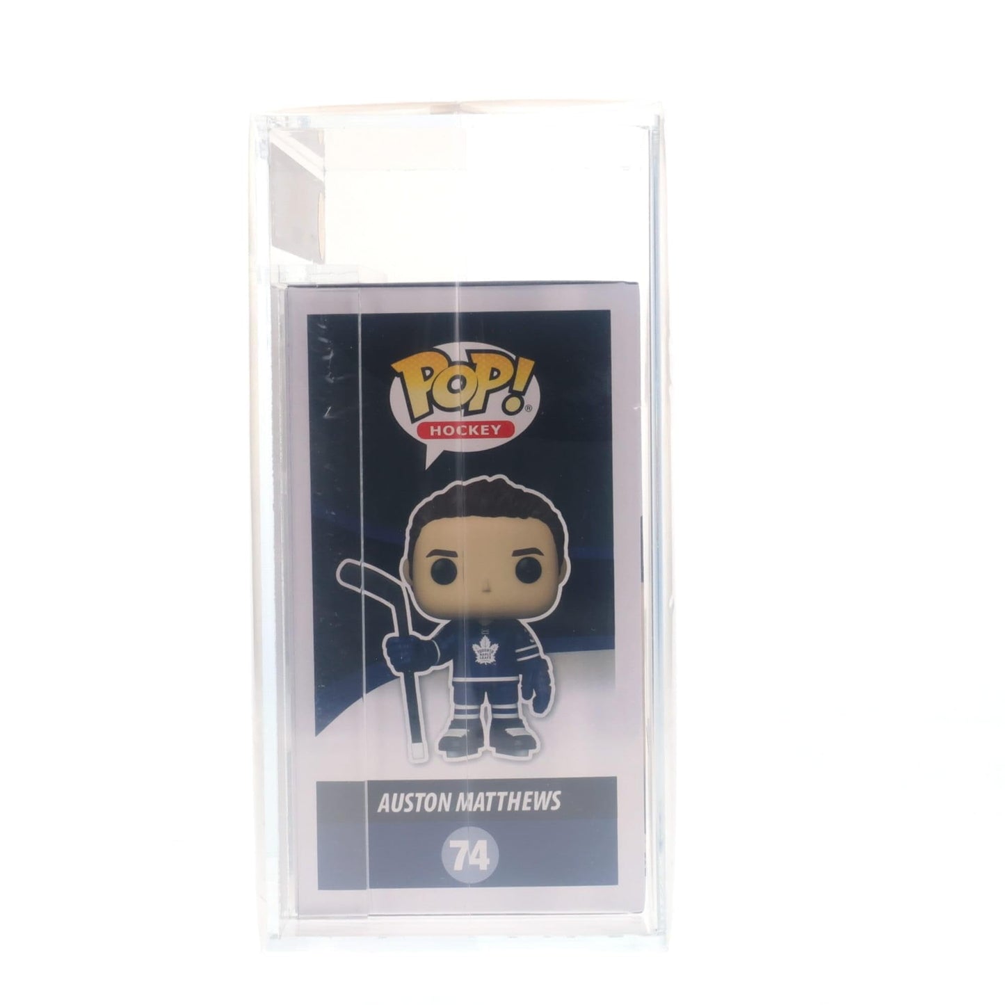 Funko Toronto Maple Leafs NHL POP Vinyl Figure | Auston Matthews (Home Uniform) | Rated AFA 9.25