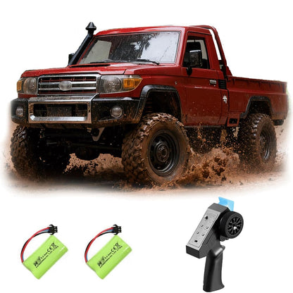 WANZRXX 1/12 RC Truck LC 79 Pickup Trucks 2.4G Full Proportional Rock Crawler 4WD Electric Remote Control Car Off-Road Climbing Vehicle RTR 280 Motor