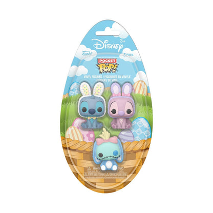 Funko Pocket POP! 3 Pack: Lilo & Stitch - Easter