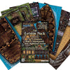 Arcknight The Extras Pack Roleplaying Battlemaps; 16 Modular RPG Maps in 8 Double-Sided Pages, 1" Square Grid, Modular & Versatile Design for Tabletop