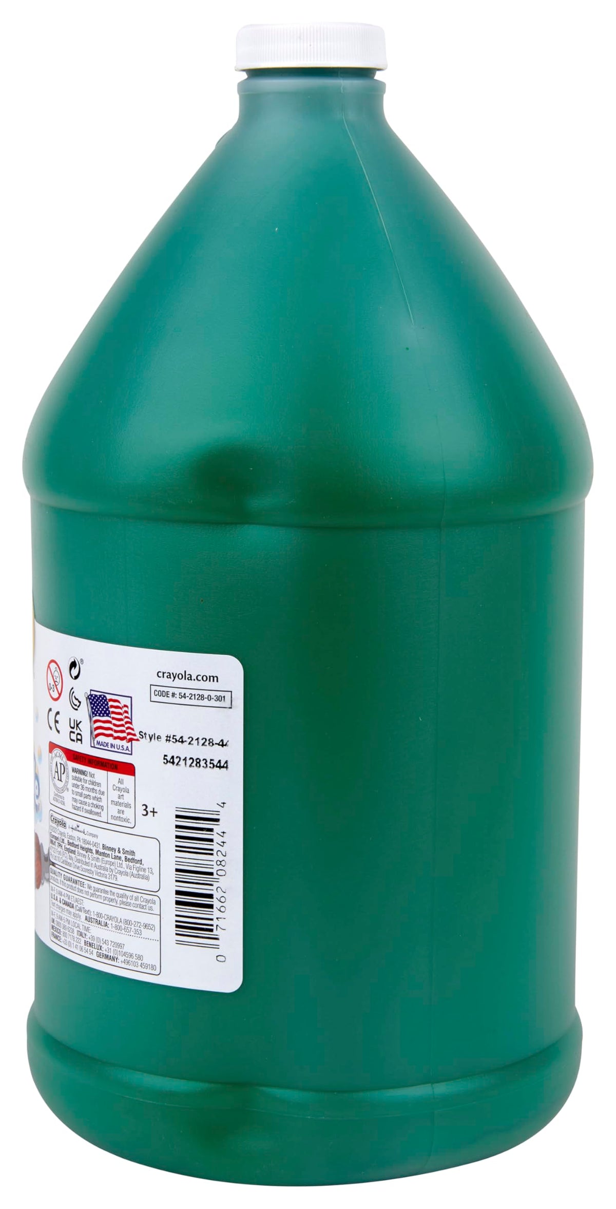 Washable Paint Gallon Green Arts & Crafts Arts & Crafts Bin212844 Crayola Llc