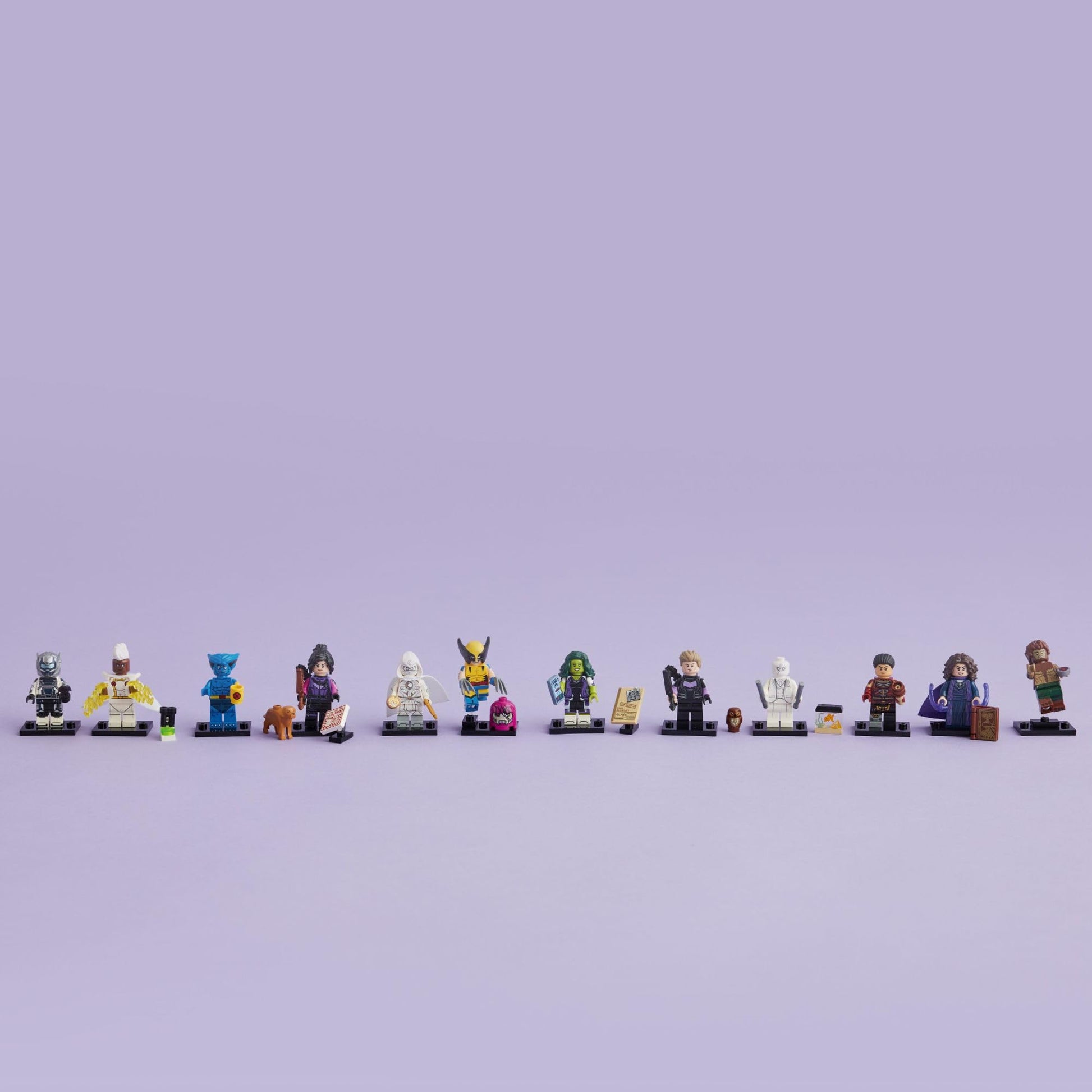 LEGO Minifigures Marvel Series 2 71039 Mystery Blind Box, Surprise Collectible Characters for Role Play or to Add to a Minifigure or Marvel