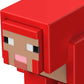 Minecraft Craft-A-Block Sheep Figure, Authentic Pixelated Video-Game Characters, Action Toy to Create, Explore and Survive, Collectible Gift for Fans