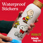 Peanuts® (Snoopy) Heartfelt 3-Pack Sticker Bundle - Waterproof Stickers for Water Bottles and Laptops, Gift for Her
