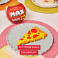 MAX Premium Snacks Building Bricks Collection (Pizza) by ZURU. Building Bricks for Teens, Adults and Collectors. Build, Collect and Display Your
