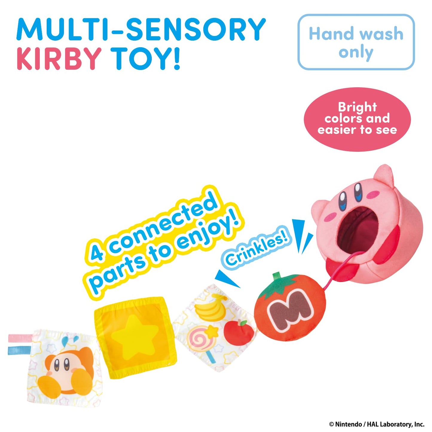 Bandai Namco - Kirby - Kirby's Amazing Inhale Baby Toy