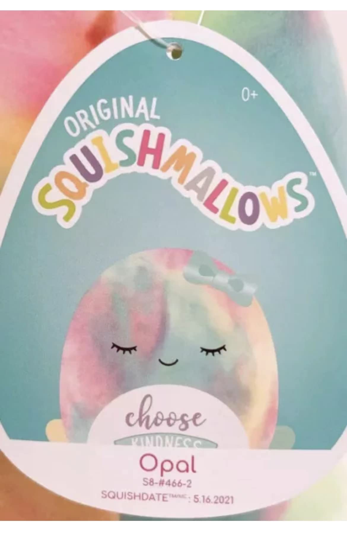 Squishmallows Inspiration Messages 8" Plush Doll (Opal Octopus 8”)