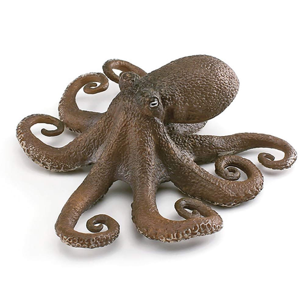 DOYIFun Realistic Ocean Octopus Model, Simulated Sea Octopus Animals Figurine Collection Playset, Sea Creature Science Educational Props