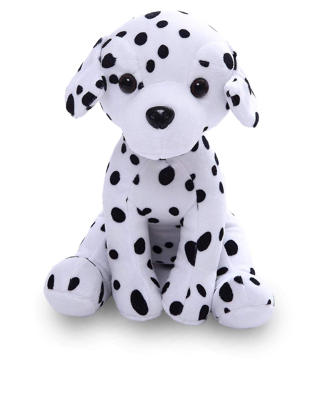 Plushland Pawpal Paw Pal Stuffed Animal Teddy Bear Toys Puppy Dog 8", Birthday Holiday Halloween Christmas Bone Best Friend (Dalmatian)