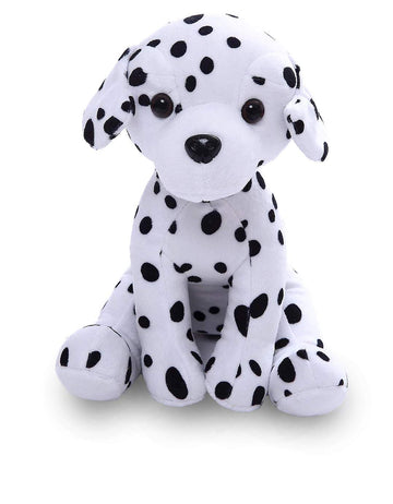 Plushland Pawpal Paw Pal Stuffed Animal Teddy Bear Toys Puppy Dog 8", Birthday Holiday Halloween Christmas Bone Best Friend (Dalmatian)