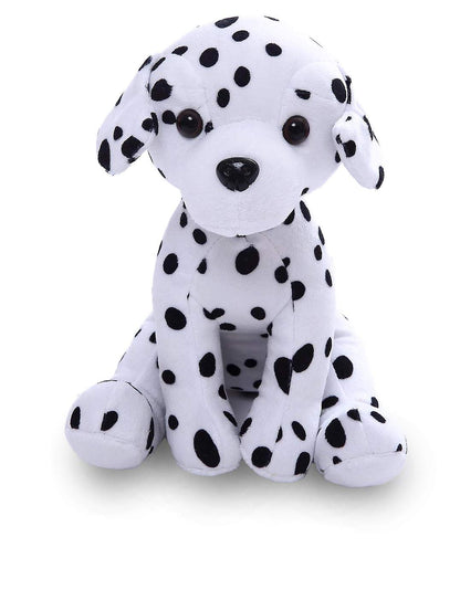 Plushland Pawpal Paw Pal Stuffed Animal Teddy Bear Toys Puppy Dog 8", Birthday Holiday Halloween Christmas Bone Best Friend (Dalmatian)