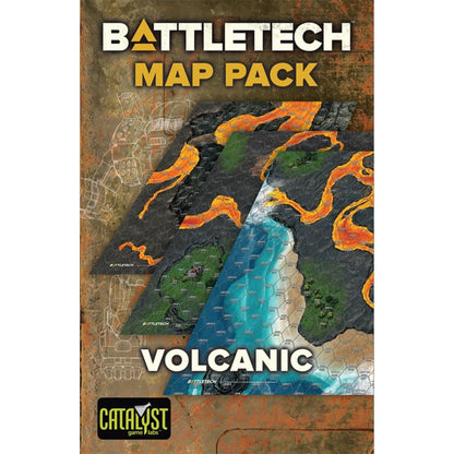 Catalyst Game Labs BattleTech MapPack Volcanic Terrain Set, Ages 14+