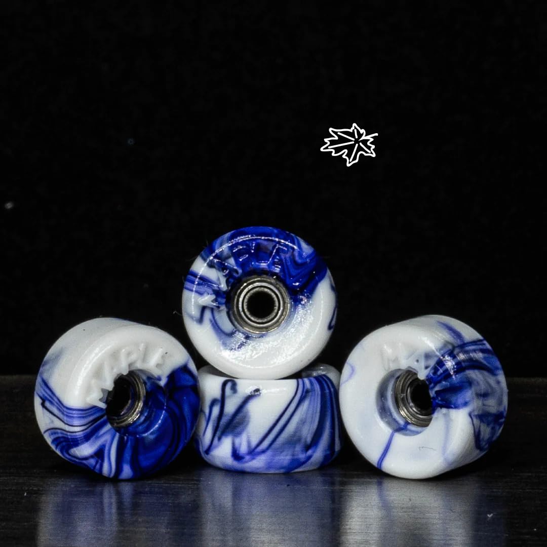 Maple Bowl Fingerboard Wheels White