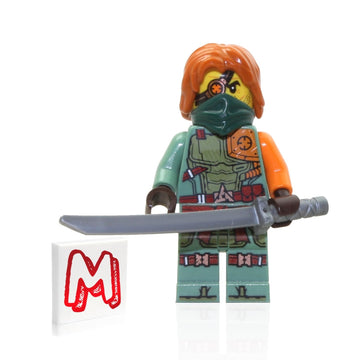 LEGO NINJAGO Minifigure - Ronin Legacy with Katana Sword (717141)