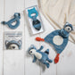 Mary Meyer Teething Toys Leika Silicone Baby Teether for Babies 0-12 Months, 9-Inches, Little Raccoon