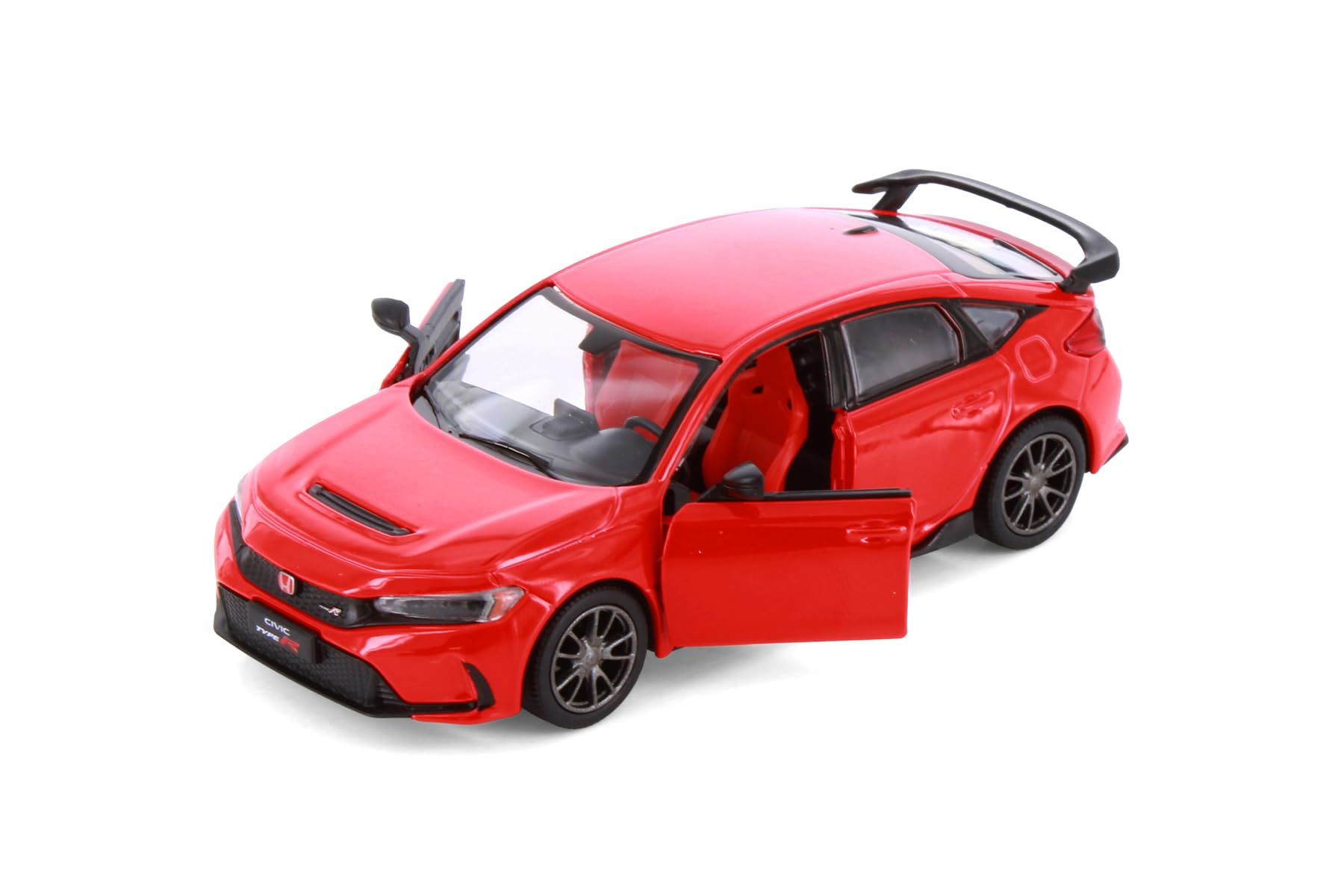 KiNSMART 2024 Honda Civic Type R 5472D - 1/36 Scale Diecast Model Car (Red)