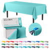 Exquisite Party Solids 54 Inch X 300 Feet Aqua Plastic Table Cover Roll in A Cut - to - Size Box with Convenient Slide Cutter. Cuts Up to 36 Rectangle