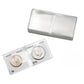 Coin Shield 50 2x2 Double Pocket Coin Flips PVC Free Clear Vinyl Holders with Inserts