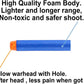 Nerf N Strike Blaster Compatible Dart Bullets, Compatible with All Elite 2.0 Series Blasters Blue (100 Blue)