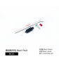 Dancing Wings Hobby RC Outrigger Shrimp Boat Wooden 495mm Sponson Race Boat Kit to Build for Adults (BC03)