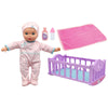 Crib Time Fun - 12" Doll Playset, New Adventures, Children's Pretend Play, Ages 2+