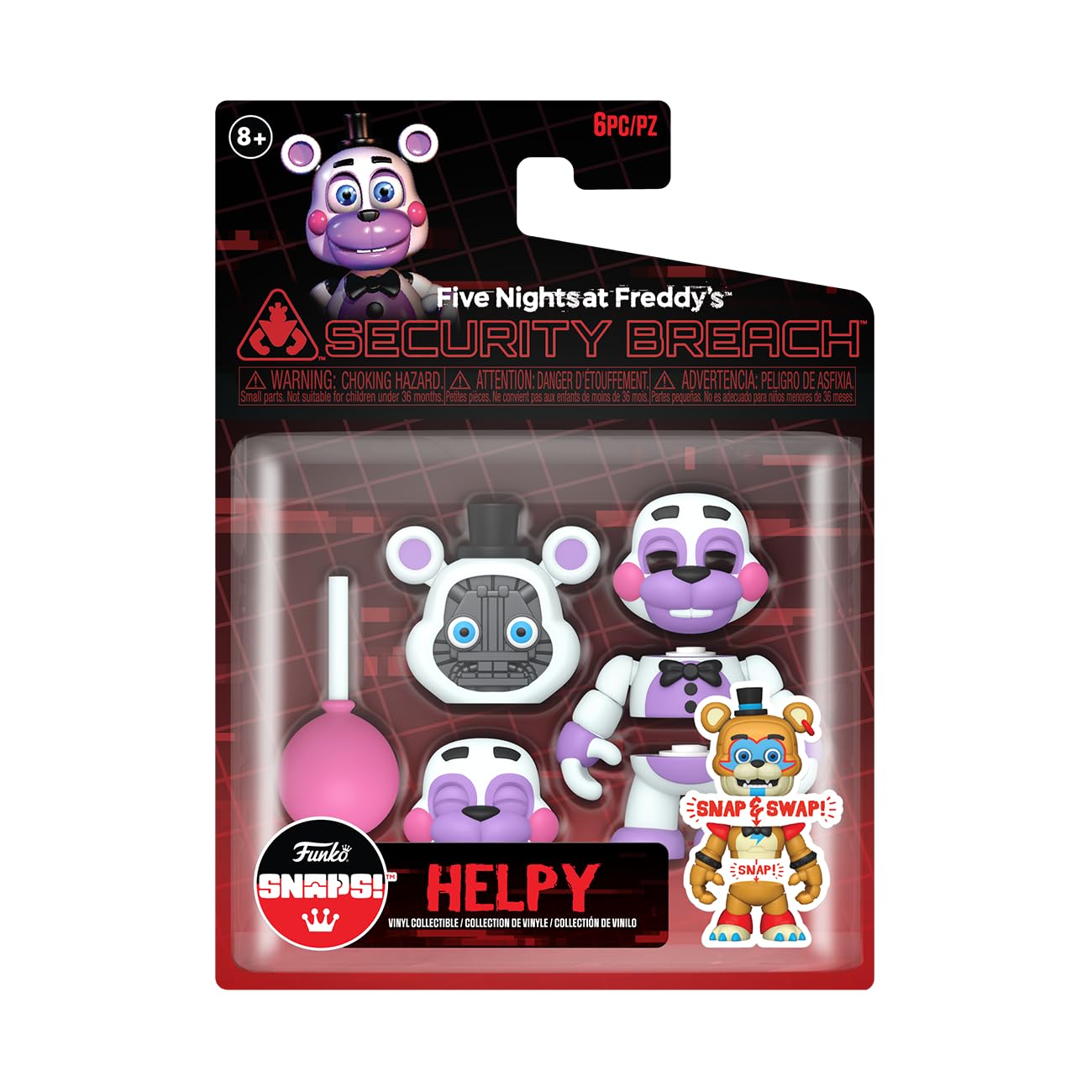 Funko Five Nights at Freddy's (FNAF) Snap: Rock 'n Roll, Helpy - Collectable Vinyl Figure - Gift Idea - Official Merchandise - for Kids & Adults