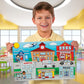 Community Helpers Giant Sticker Scene - 12 Pieces - Educational and Learning Activities for Kids