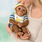 The Ashton-Drake Galleries So Truly Real Kirby Monkey Baby Doll with Hand-Applied Mohair