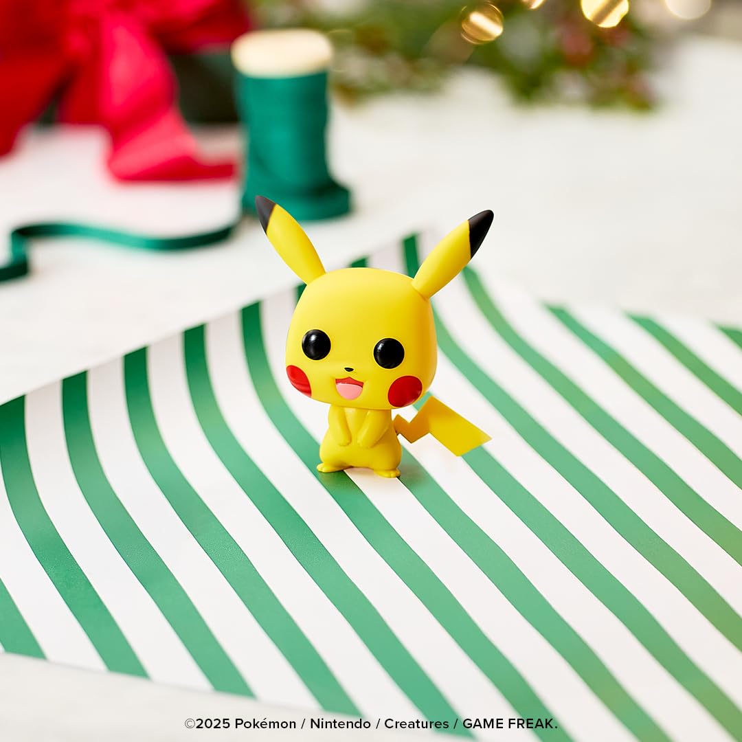 Funko Pop! Bitty: Pokemon - Pikachu, Vaporeon, Caterpie, and Cubone - 0.9 Inch (2.2 Cm) Collectable - Stackable Display Shelf Included - Gift Idea