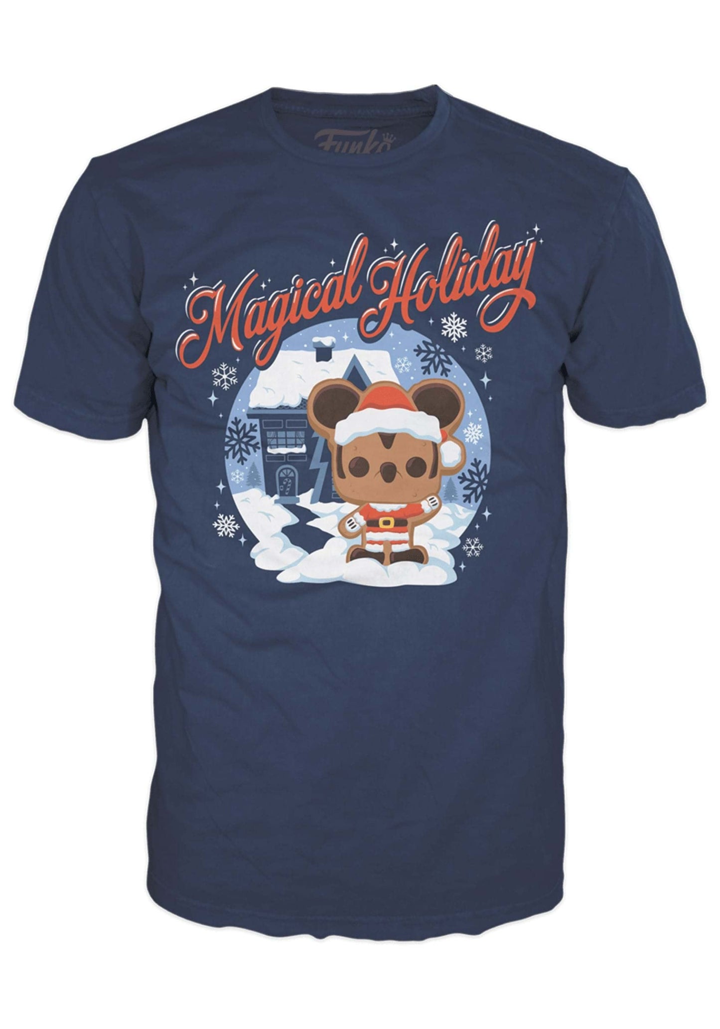 Funko Pop! Boxed Tee: Disney Holiday - Santa Mickey - XS