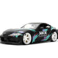 Jada 2020 Toyota GR Supra HKS, Black/Green Toys 37023-1/24 Scale Diecast Model Car