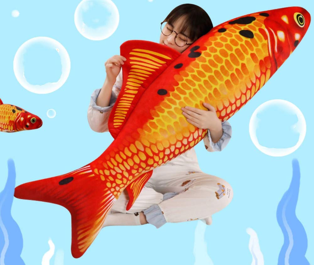 XIYUAN Giant-Simulation Fish Plush Toy/Toypillow/Stuffed Animal Toy, Used for Home Decoration Gifts, Toy Pillow (31.5 inches / 80 cm)