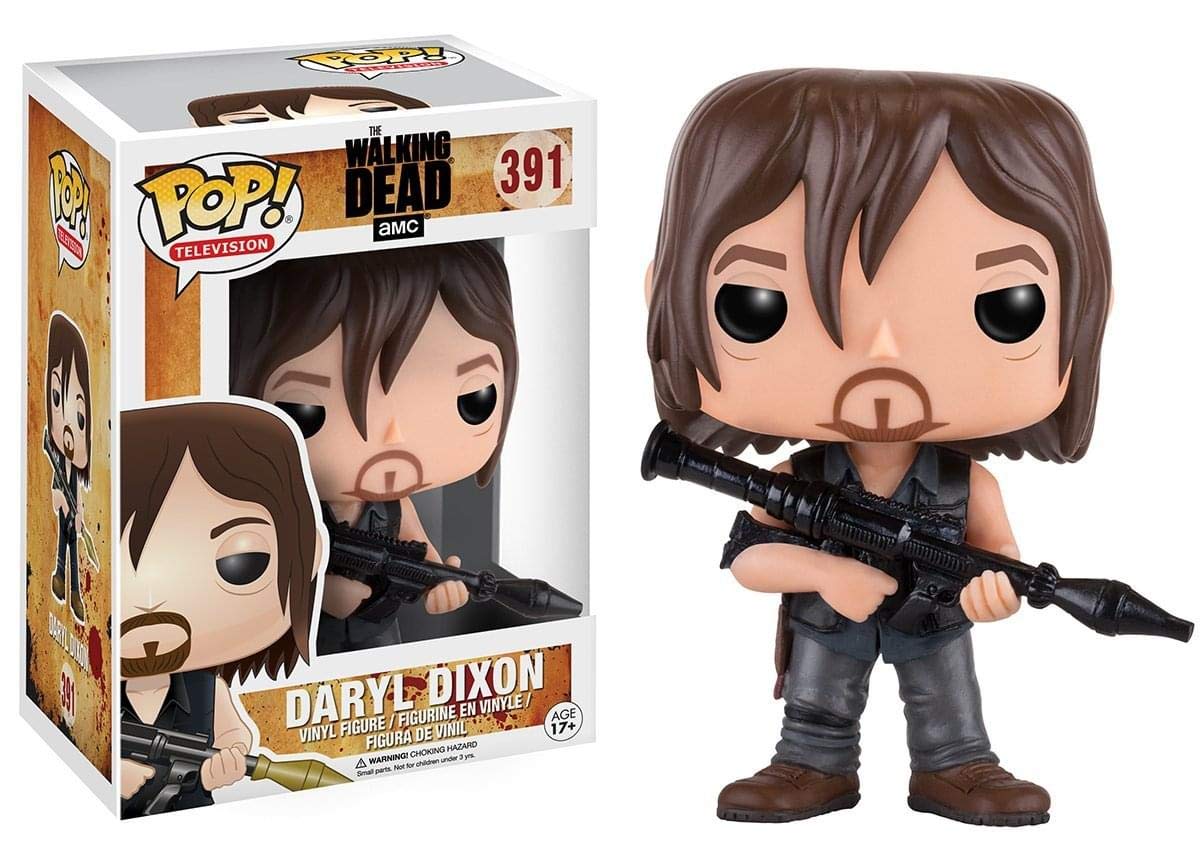 Funko POP Television: The Walking Dead - Daryl (Rocket Launcher) Action Figure