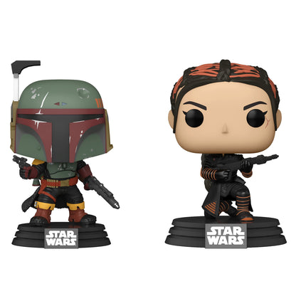 Funko POP! Star Wars Book of Boba Fett - Collectors Set: Boba Fett and Fennec Shand