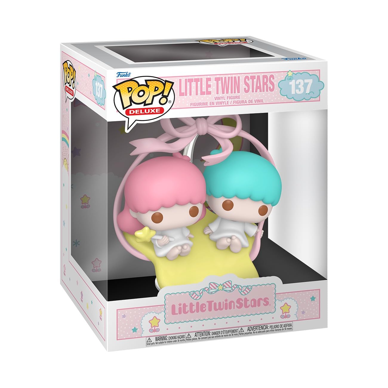 Funko Pop! Deluxe: Hello Kitty - Little Twin Stars - Collectable Vinyl Figure - Gift Idea - Official Merchandise - Toys for Kids & Adults - Sanrio