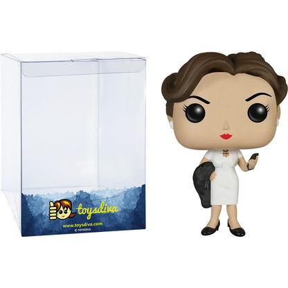 Funko Irene A d l e r : P o p ! TV Vinyl Figurine Bundle with 1 Compatible 'ToysDiva' Graphic Protector (288-06056 - B)