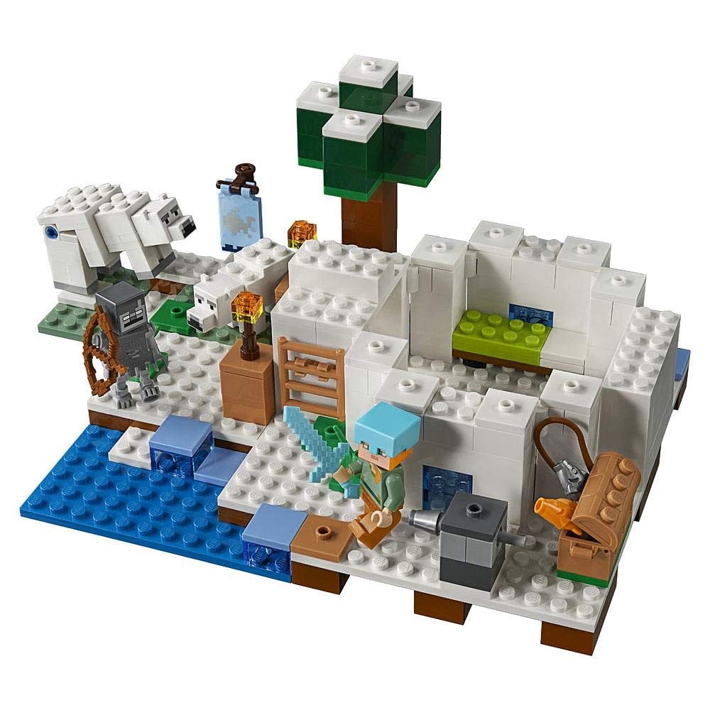 LEGO Minecraft The Polar Igloo 21142 Building Kit (278 Pieces)