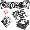 KUANGO Newborn Toys Black and White Baby Toys 0-3 Months High Contrast Baby Toys for Newborn - High Contrast Baby Soft Book Infant Tummy Time Toys
