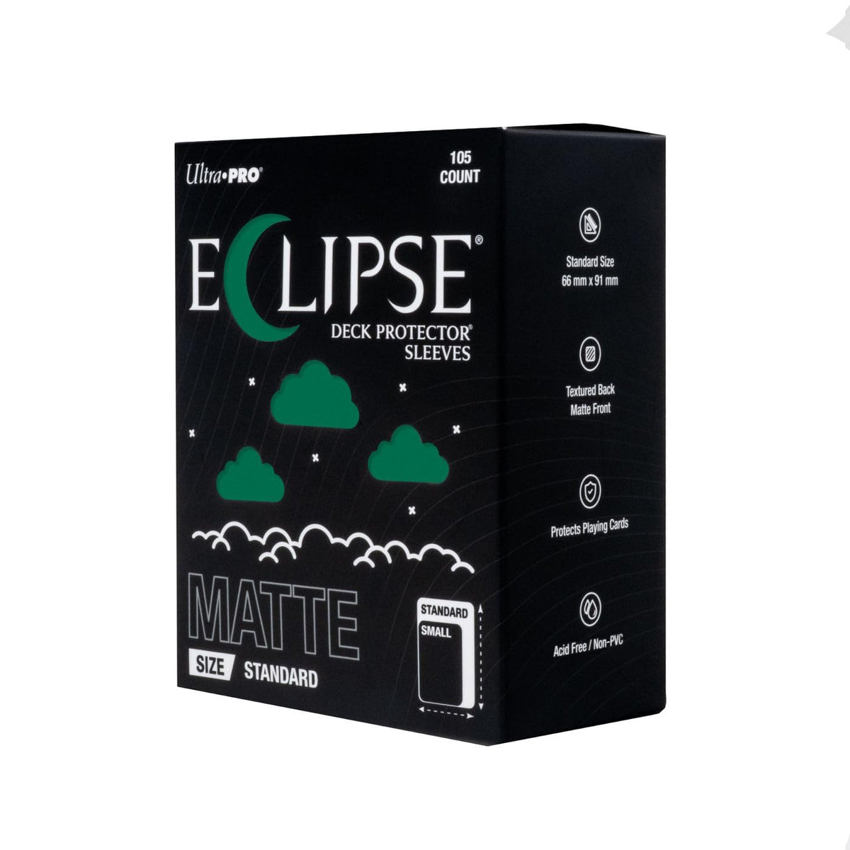 ECLIPSE DECK PROTECTORS: FOREST GREEN MATTE (105CT) BY ULTRA PRO
