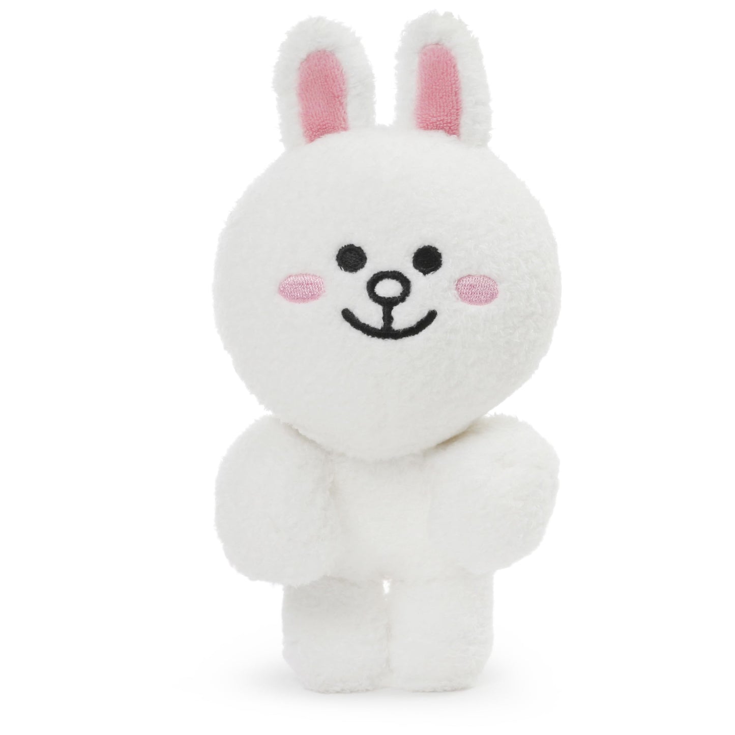 GUND LINE Friends Cony Dangler Hanging Plush Stuffed Animal Rabbit, White, 6"