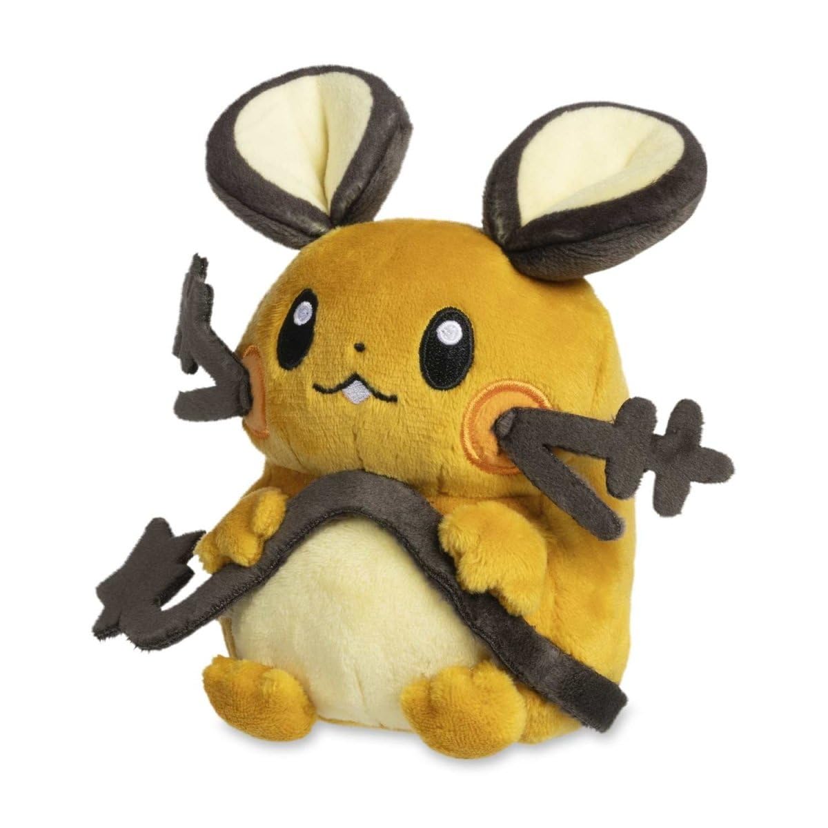 Pokémon Center: Dedenne Sitting Cuties Plush, 5 ¼ Inch