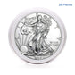20pcs Clear Plastic Coin Capsules, Coin Collection Case of 5 Size with Adjustable Gasket for Coin Collection American Silver Eagle Liberty Coin &JFK